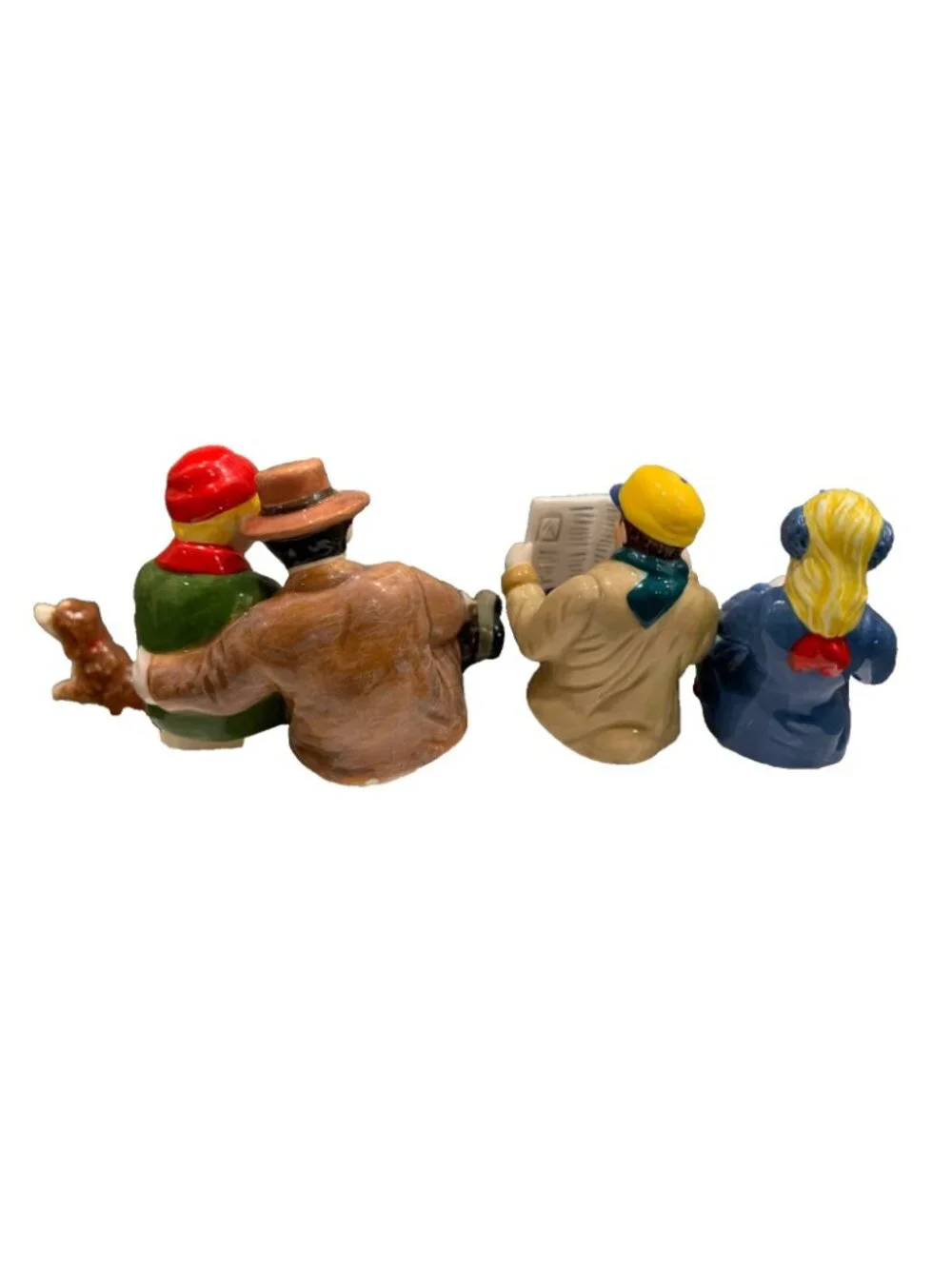 Department 56 Sitting In The Park (Set of 4) Figures Snow Village 56.55100